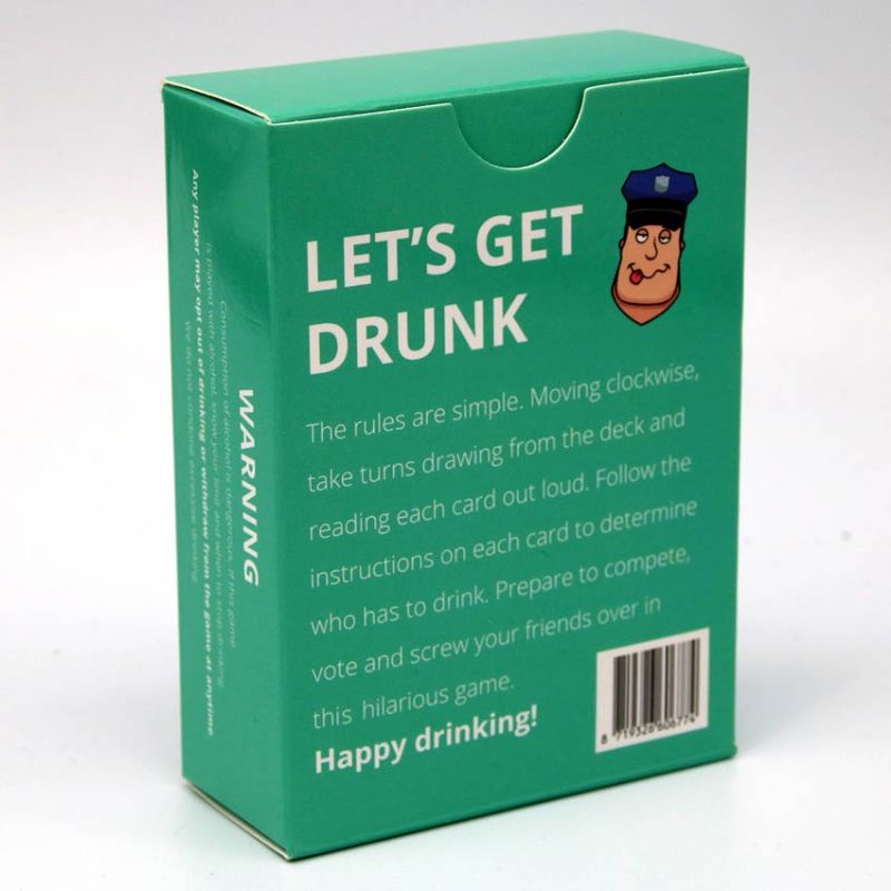 These Cards Will Get You Drunk - Green - Game Cards