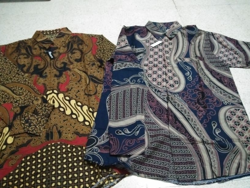 Batik Tunik Zipper/resleting Depan/af055ht Yelbor Navbor / Batik Modern