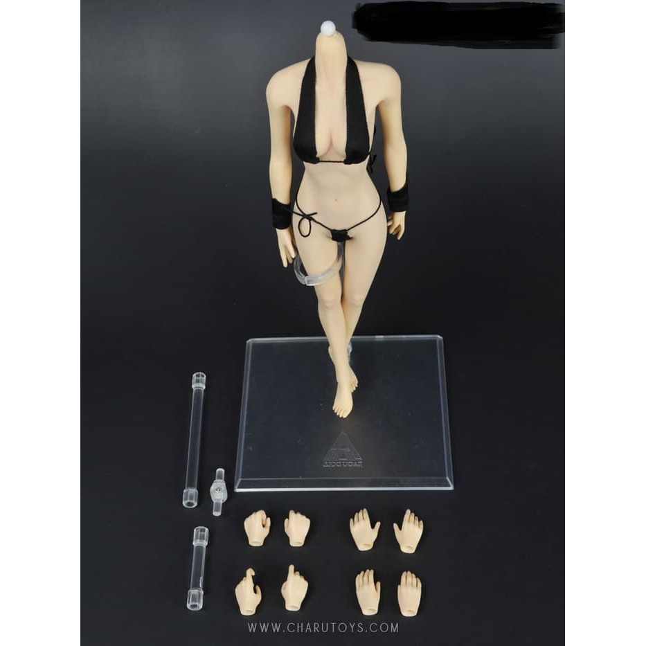 1/6 Scale Seamless Female Action figure Body for Hot toys