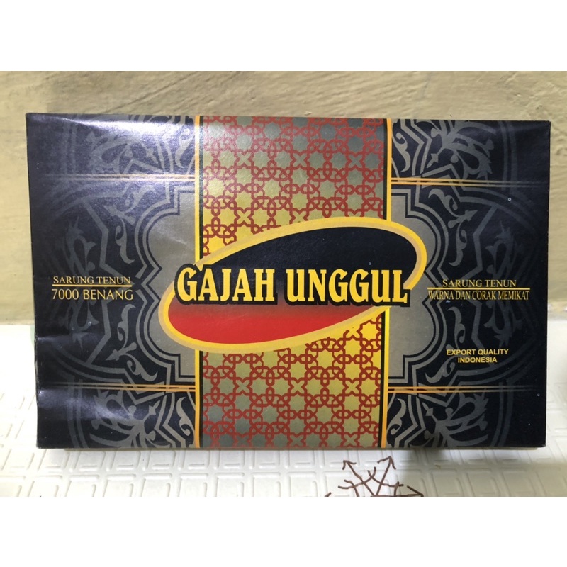 sarung tenung PREMIUM QUALITY 7000 benang GAJAH UNGGUL Sarung Solat