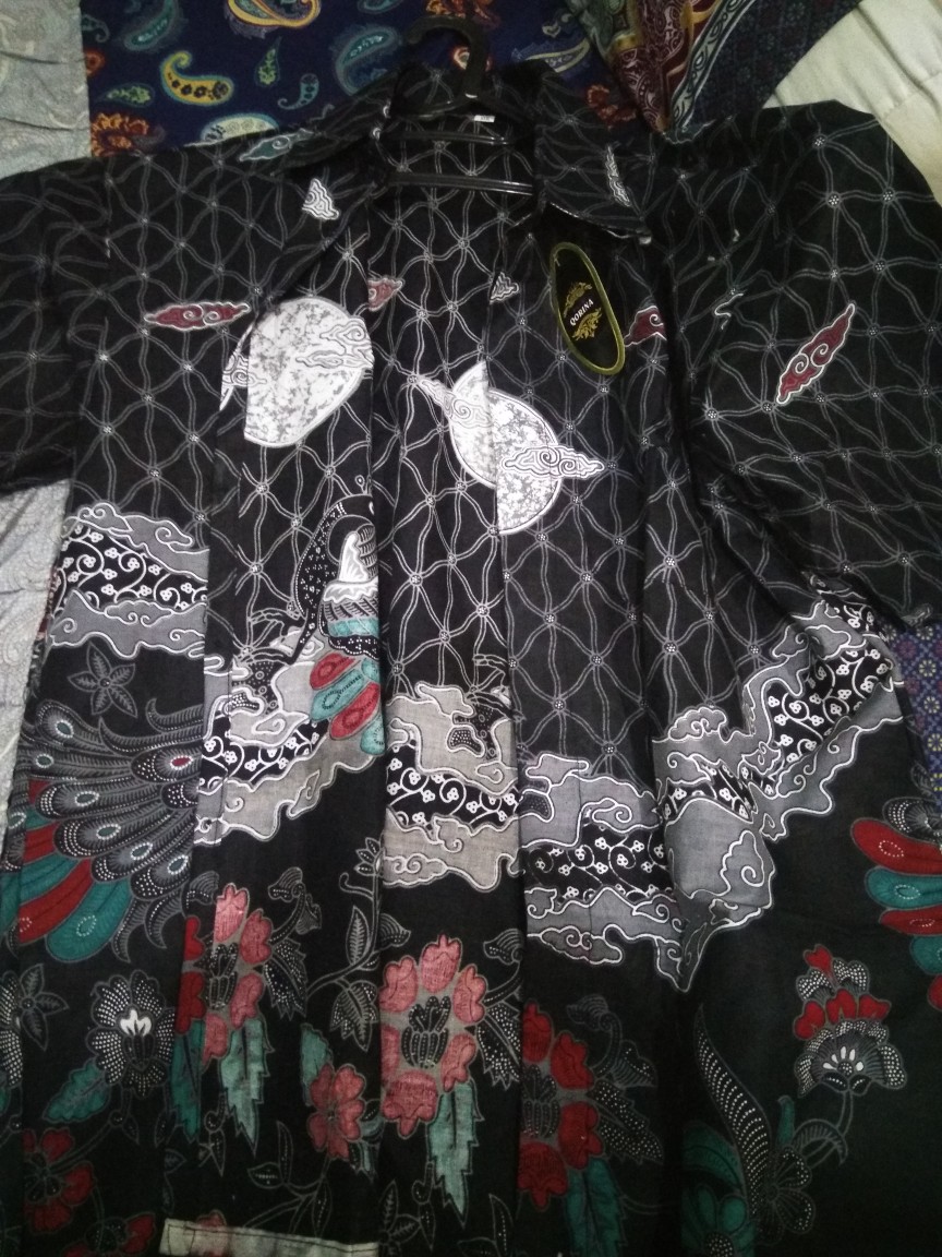 Promo Asli Risna Batik Jumbo Hrb093 Hem Batik Pria Pendek Premium M L Xl Xxxl 3l 4l 5l Pria Batik...