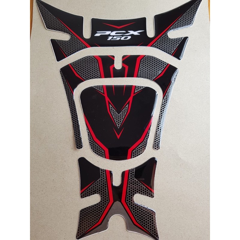 Honda All New Pcx 150 Deck Pad Tank Pad Stiker Timbul