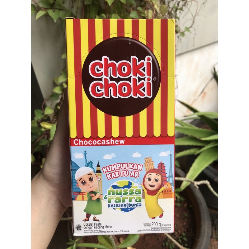 

Choki choki chococashew isi 20pc