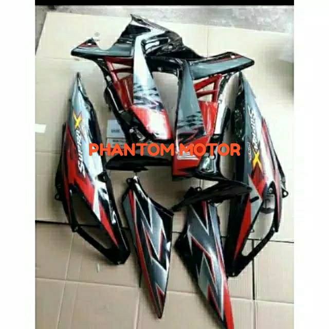 COVER BODY BELAKANG DAN SAYAP SUPRA X 125 BATMAN 2008-2011