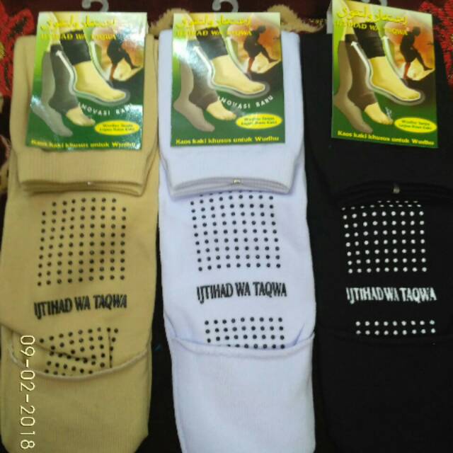 Kaos Kaki Wudhu Anti Slip