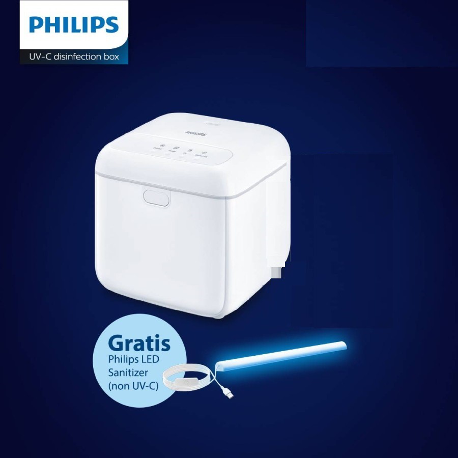 PHILIPS UVC Disinfection Box 10L 135W Gratis Led Sanitizer Non UVC