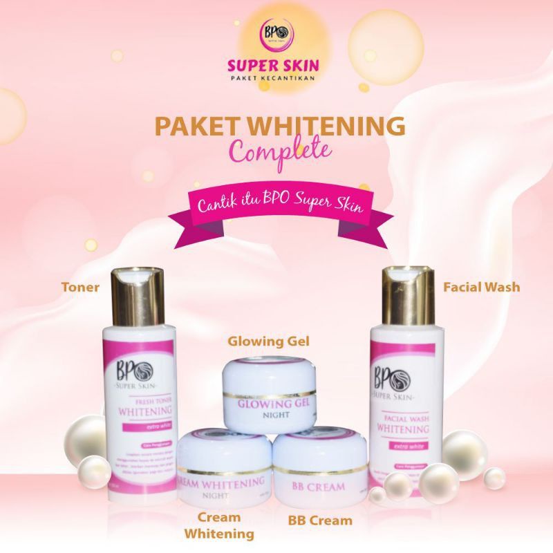 PAKET WHITENING COMPLETE/BPO SUPERSKIN