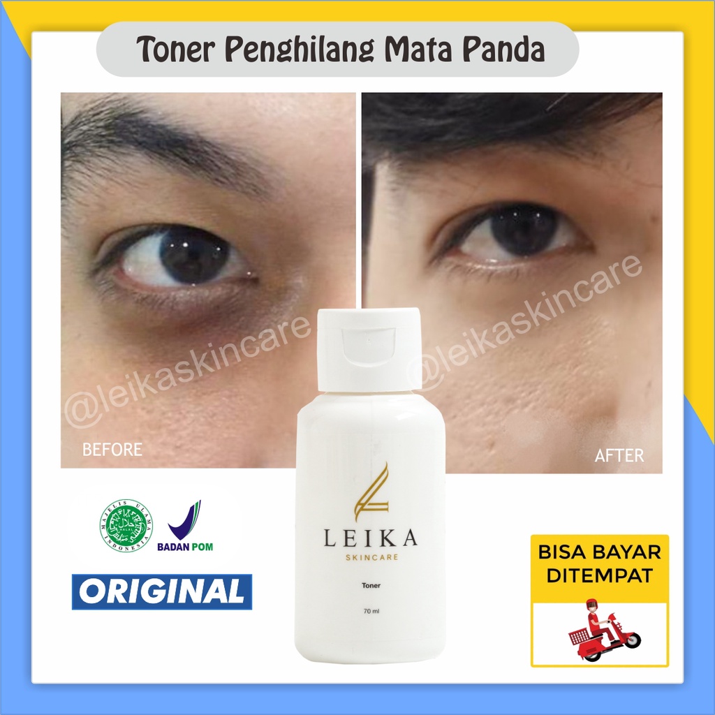 Penghilang Mata Panda dan Kantung Mata Pria BPOM Halal MUI Toner Perawatan Pria Obat Mata Panda PALI