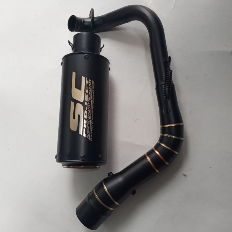 Knalpot SC PROJECT AEROX NMAX PCX 150 PCX 160 VARIO 125 150 BEAT SCOOPY MIO ADV LEXY FREEGO-3