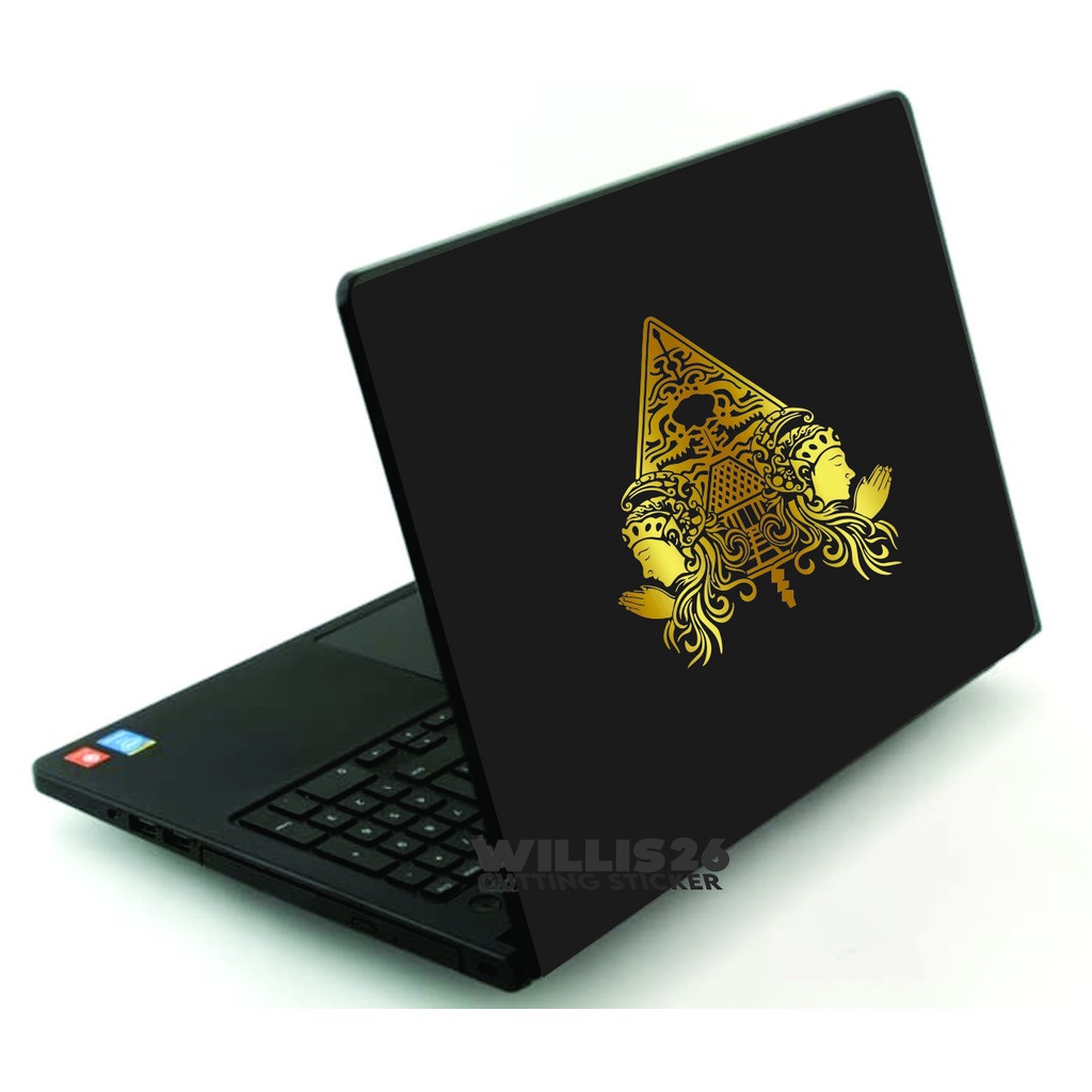 stiker Gunungan Wayang srikandi sticker laptop stiker cutting