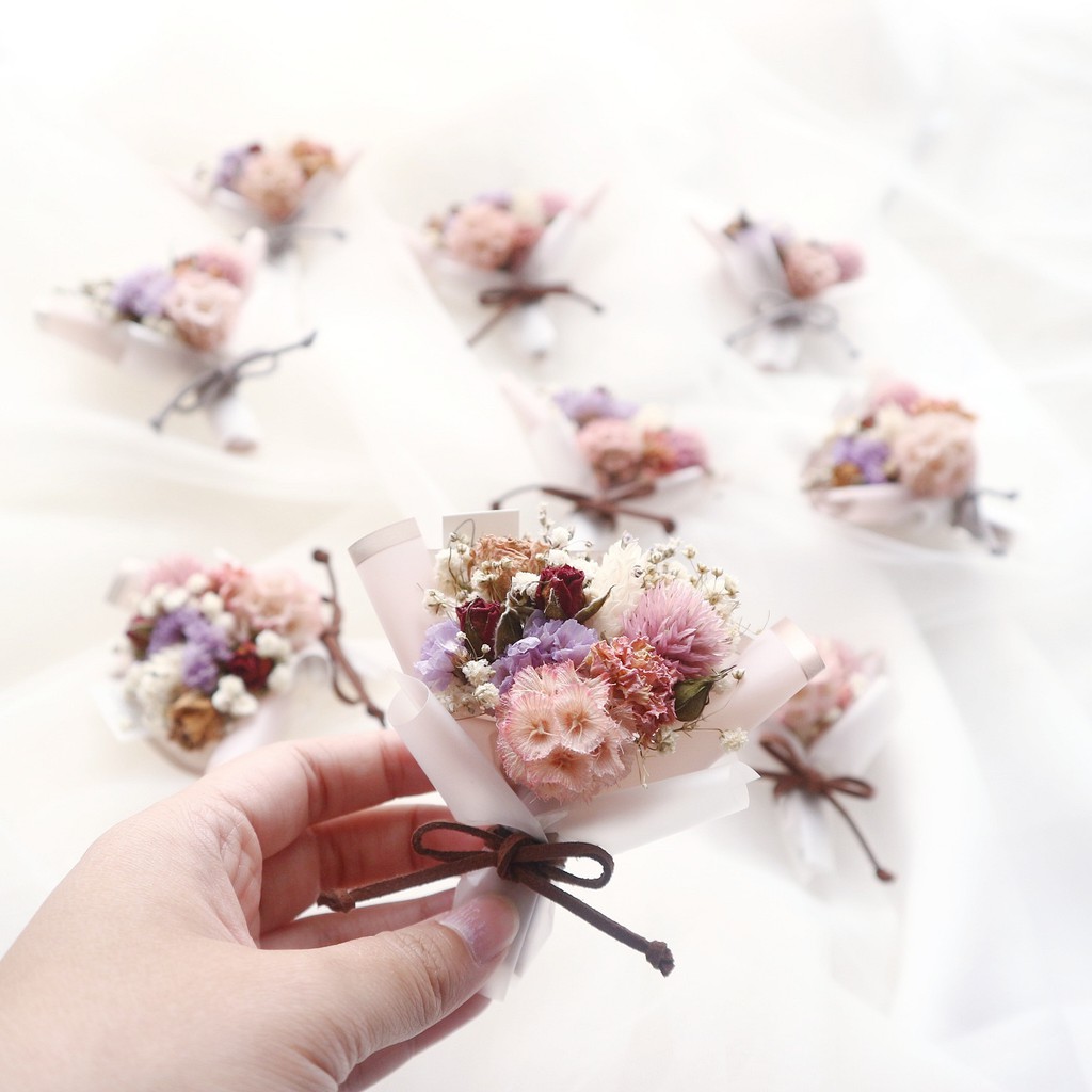 Dried Flower Bouquet mini Buket  Bunga  Kering kecil  mini 