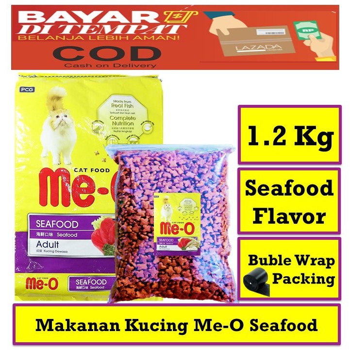 Jual Toko Semar Makanan Kucing Meo Me O Meo Seafood Repack Kg