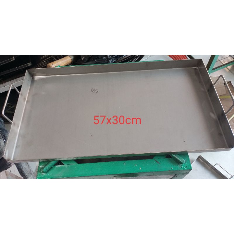 wajan persegi panjang/penggorengan persegi stenliss doof/roti bakar