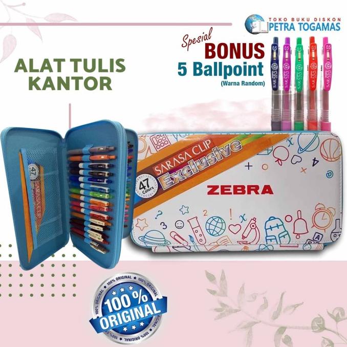 

Silahkan Order] TERMURAH!! SARASA 47 CLIP ZEBRA EXCLUSIVE SET
