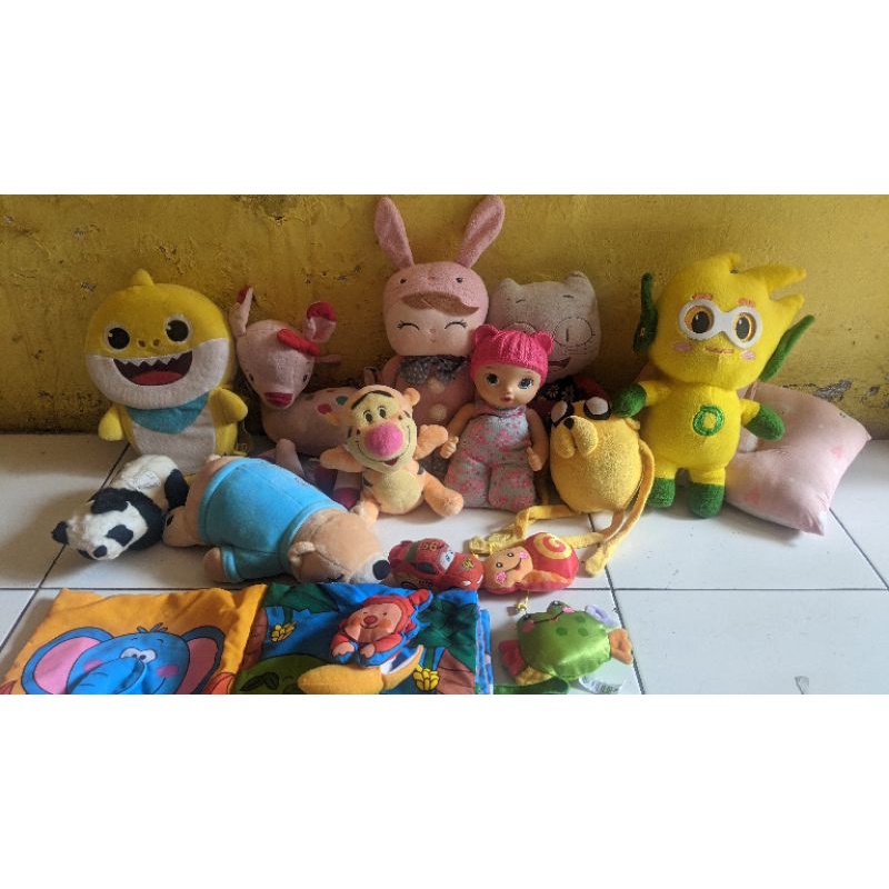 paket boneka second import murah disney metoo baby alive