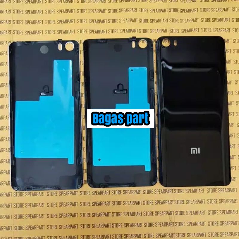 TUTUP BELAKANG BACKDOOR Xiaomi MI5 MI 5 bahan kaca