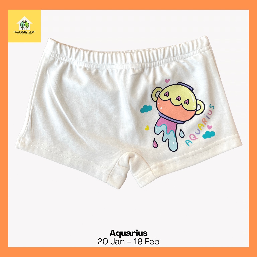 Celana Pendek Pop Boxer Anak Perempuan 6 -12 Tahun M L XL