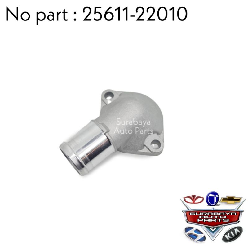 Fitting Water Outlet Hyundai Accent Verna Avega Getz Exell Cakra