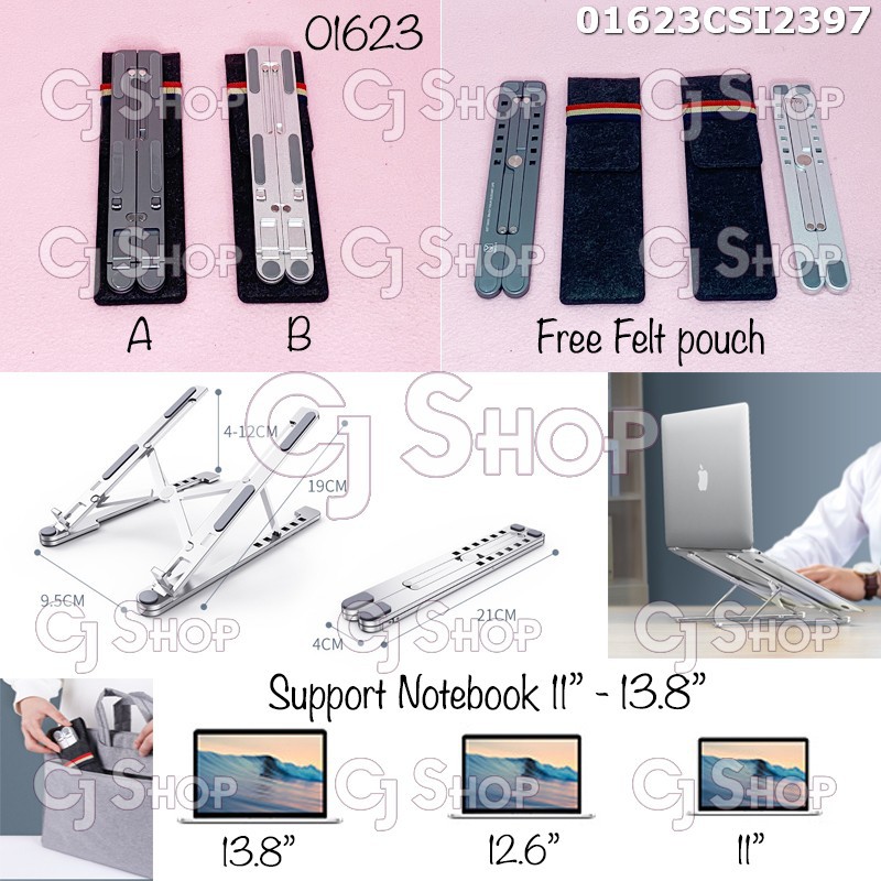 Laptop bracket / stand penyangga laptop