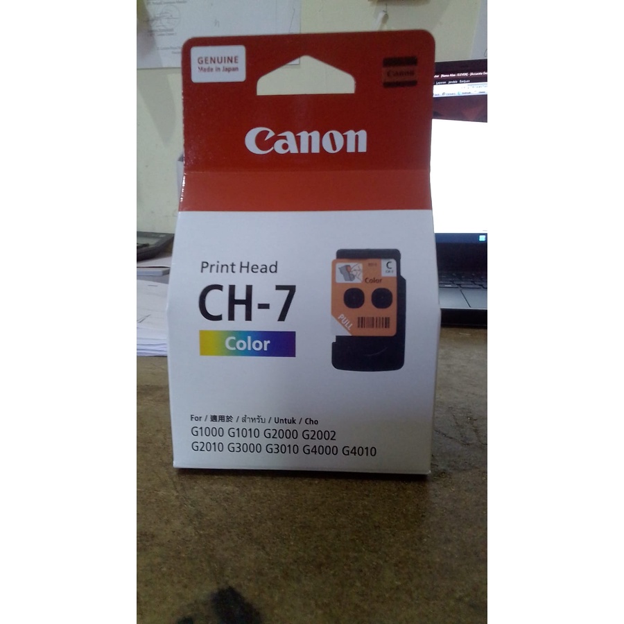 Jual Print Head Canon G1000 G2000 G3000 Colour Original Shopee Indonesia