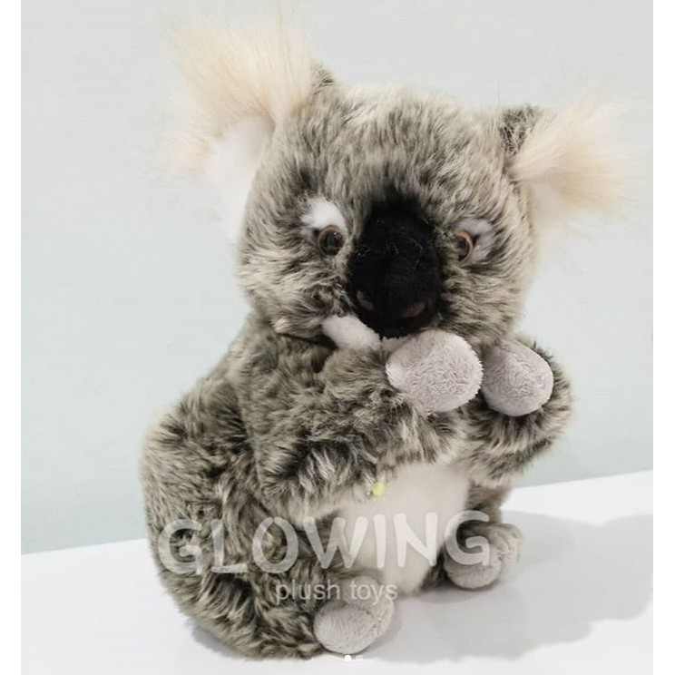 Boneka Koala Abu Telinga Putih