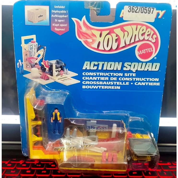 Diecast Hotwheels Action Squad Dieacst Hotwheels Vintage Original 1995