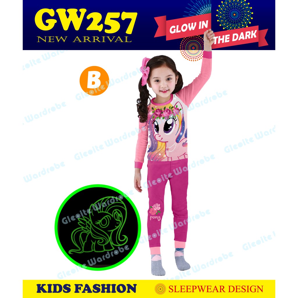 GW257-B - Piyama Anak - My Little Pony size 95-140
