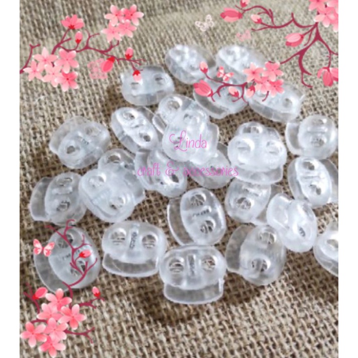 

Stopper 2 lubang bening