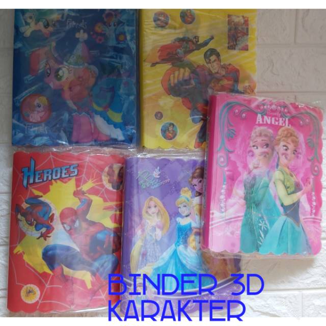 

Binder 3D karakter
