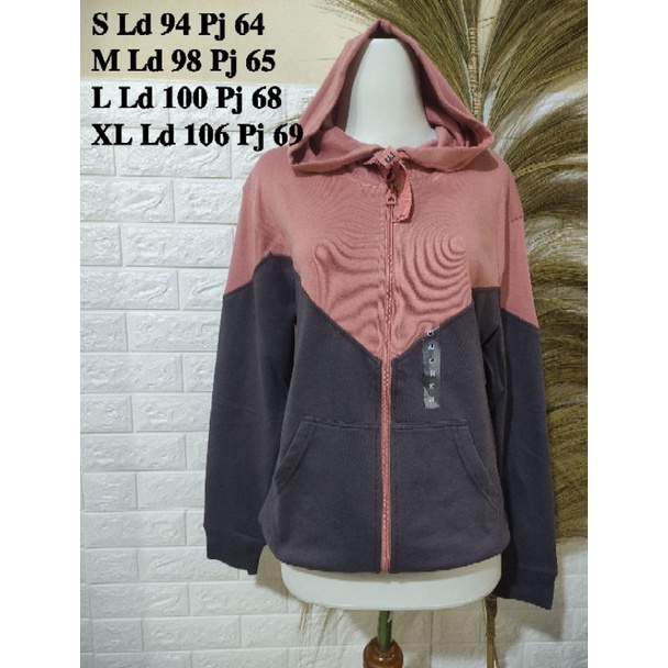 Nevada Woven Nylon Crinkle With Jaket Hoodie Pria main image 1