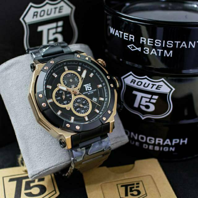 Jam Tangan Pria T5 H3631  T5 H 3631 chronograph bergaransi free box