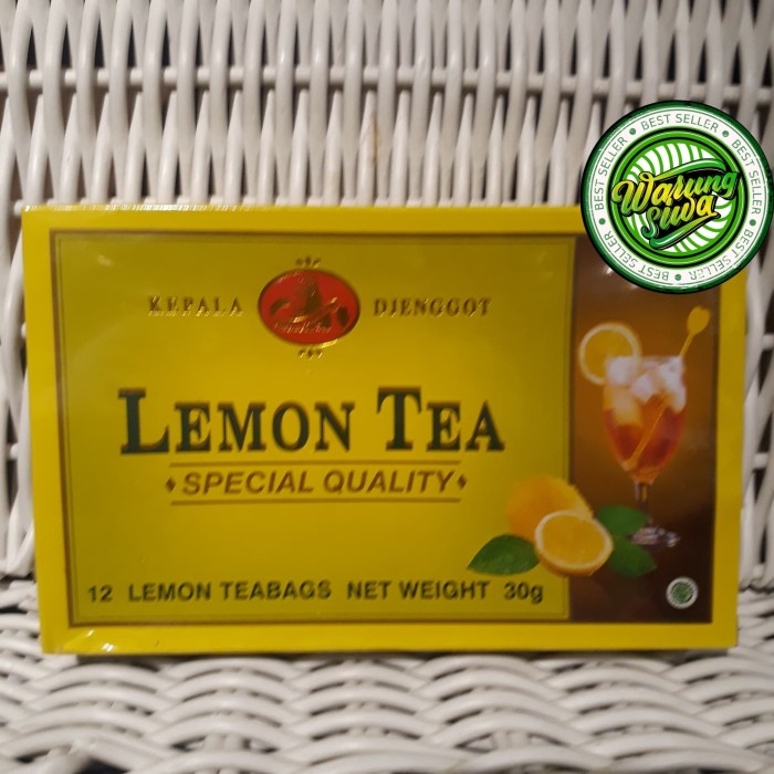 

Kepala jenggot lemon tea bags 30 gram