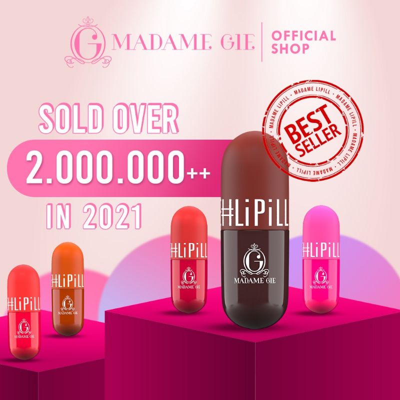 Madame Gie Madame LiPill~MakeUp Lip Tint