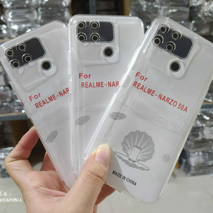 SOFTCASE CLEAR HD PREMIUM REALME NARZO 50A - FA