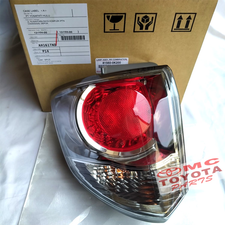 Lampu Stop Lamp Belakang Kiri Fortuner Grand 81560-0K200