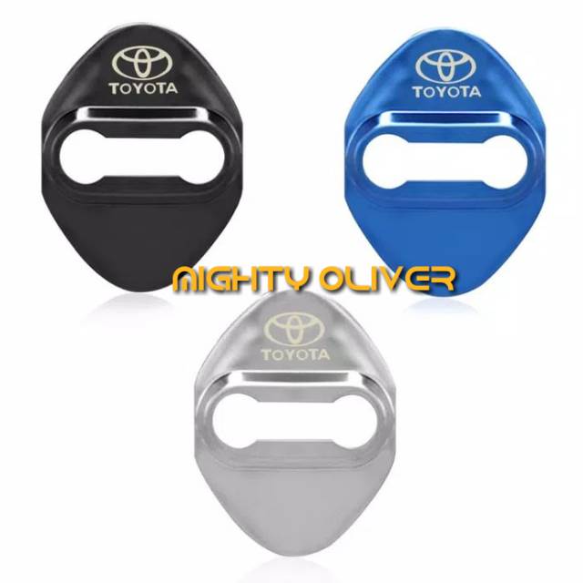 Car Door lock cover toyota all new fortuner innova reborn yaris sienta VIOS GEN 3 2013 UP KIJANG GRA