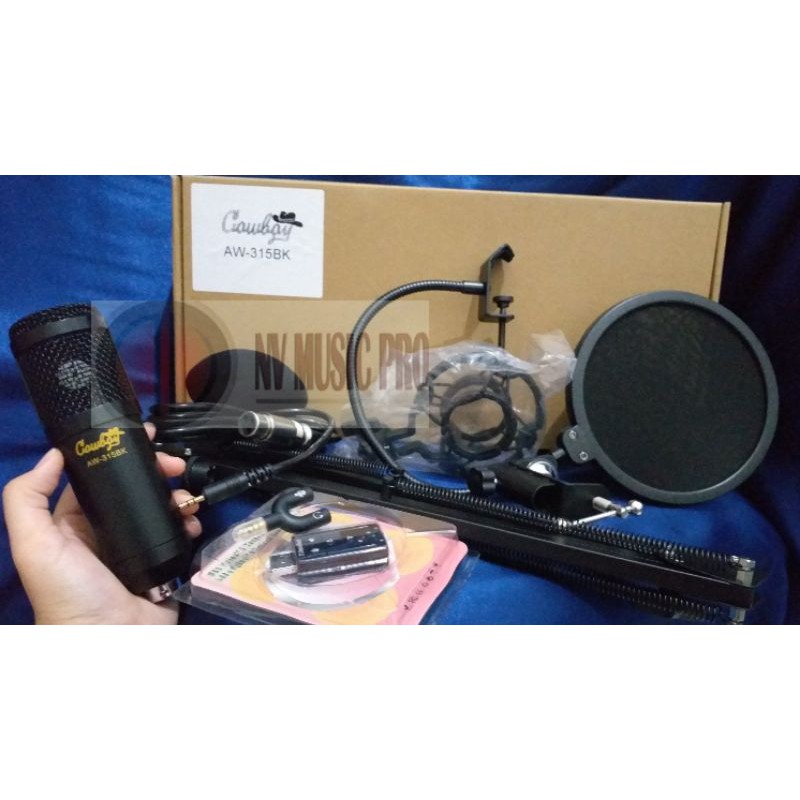 CowBoy Recording | Alat Recording Rekaman 1 Set LENGKAP