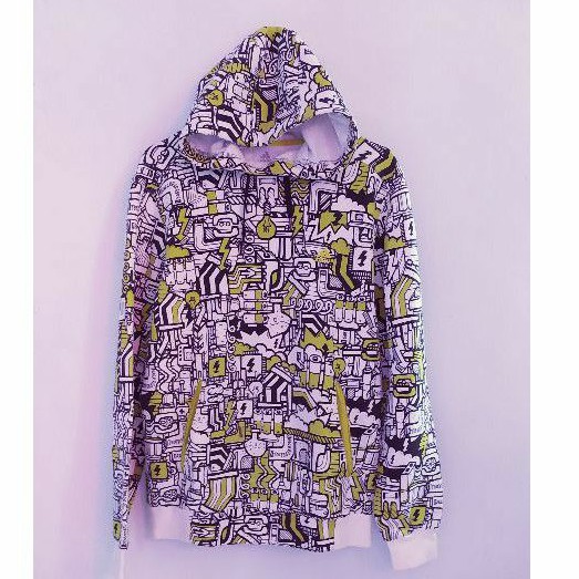 JAKET HODDIE FULL PRINT ADIDAS