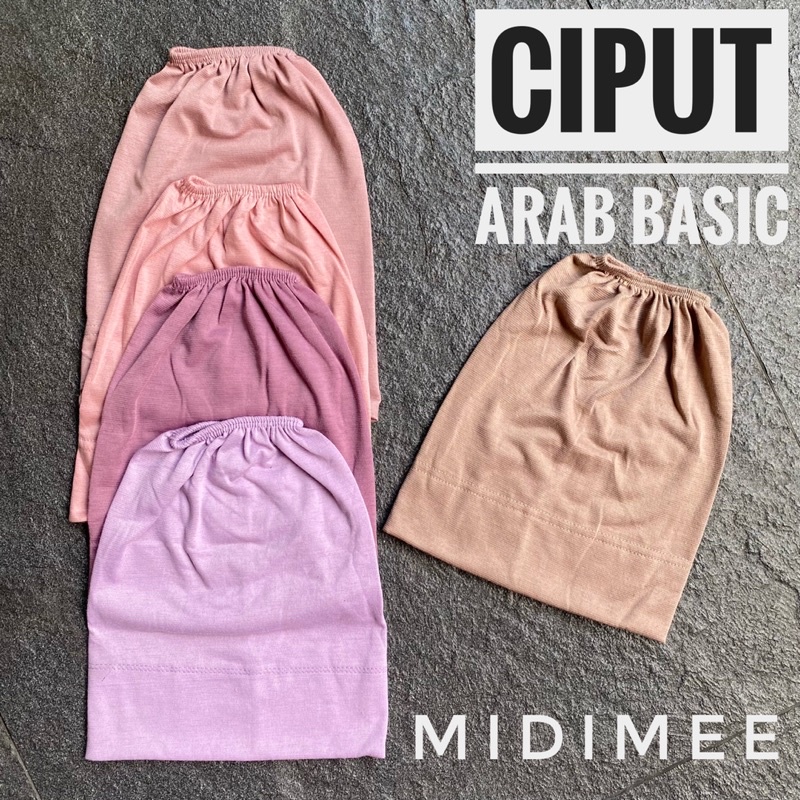 Ciput Basic / Ciput Arab Premium / Dalaman Hijab / Kuplok inner hijab / Ciput classic / inner kaos