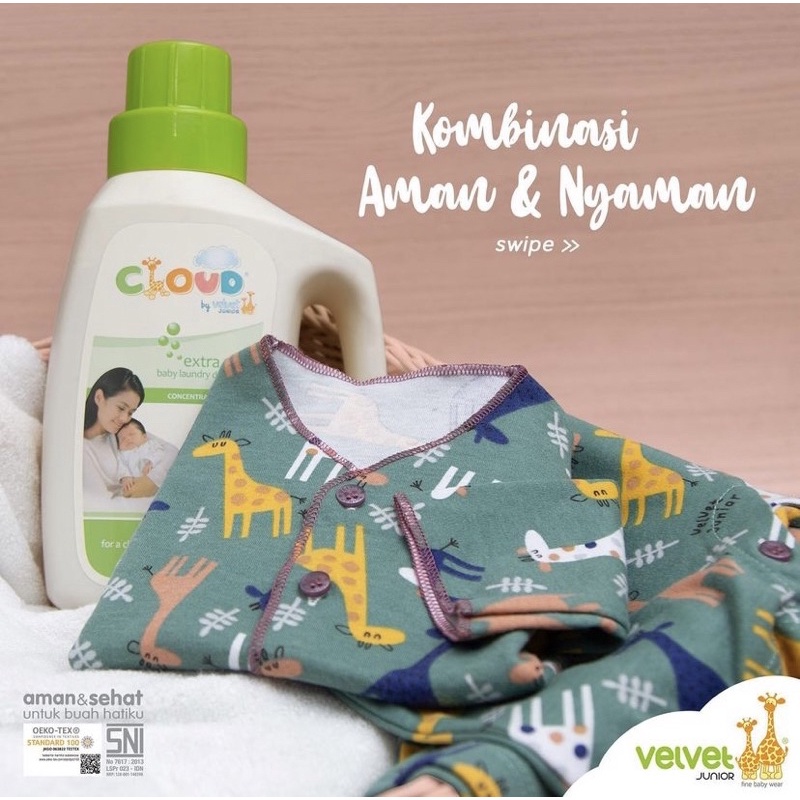Cloud laundry detergent by velvet junior - deterjen pencuci pakaian bayi