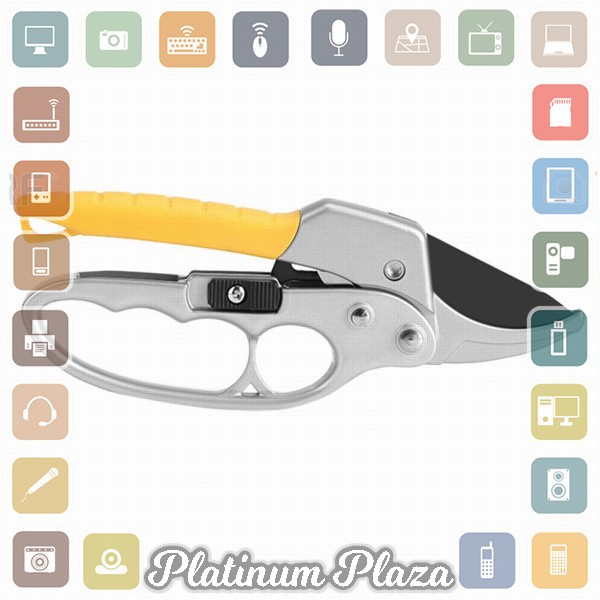 WALFRONT Gunting Taman Ranting Tumbuhan Bunga Garden Pruning Shear Scissors - W238`2DXCGP-