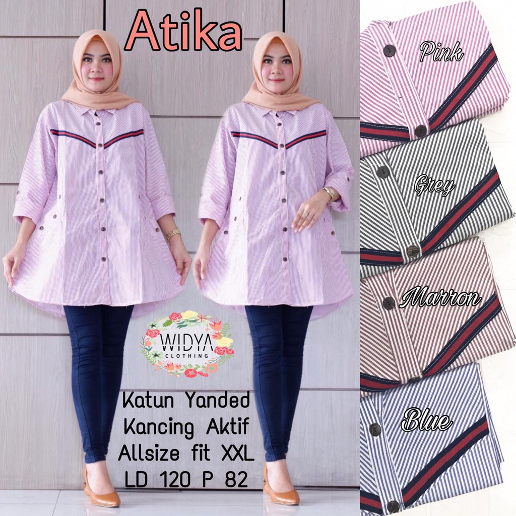ATIKA TUNIK / BAJU ATASAN / BAJU ATASAN TUNIK / BUSUI FRIENDLY