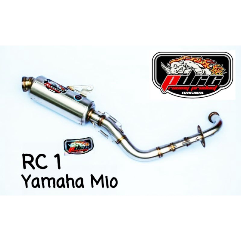 knalpot PDRC original Mio sporty M3 Soul GT not wrx proliner R9