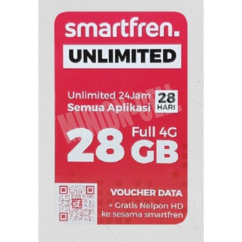Voucher Smartfren Unlimited 28GB