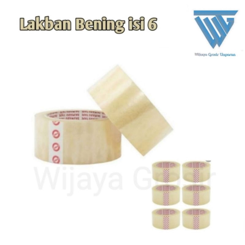 

Lakban Bening / Coklat Besar