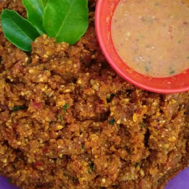 

Sambal pecel asli madiun