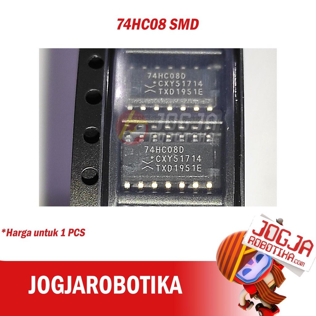 IC 74HC08 HC08 7408 SOP14 SMD Quad 2-input AND gate