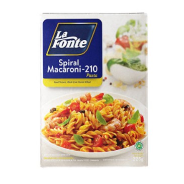 

LA FONTE MACARONI SPIRAL 225 GR