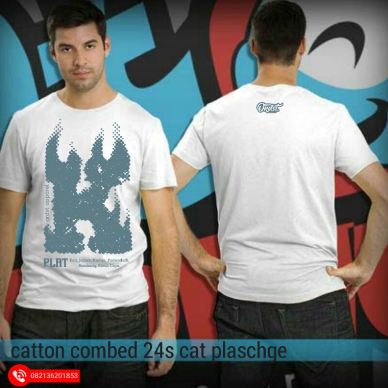 Kaos distro plat K pati