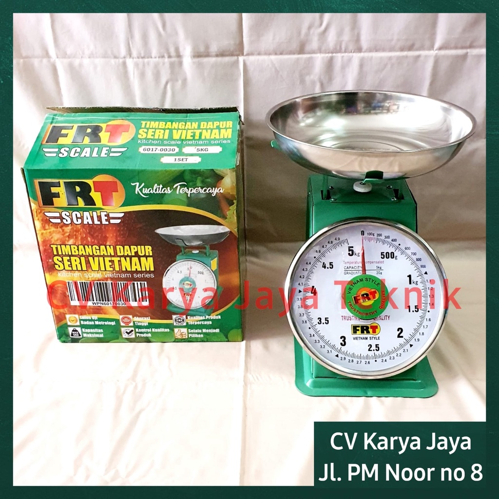 Timbangan Duduk 5 kg FRT / Timbangan Kue Jarum Vietnam